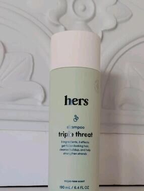 "Hers" Triple Threat Vegan Thickening Shampoo, 6.4 Oz Size